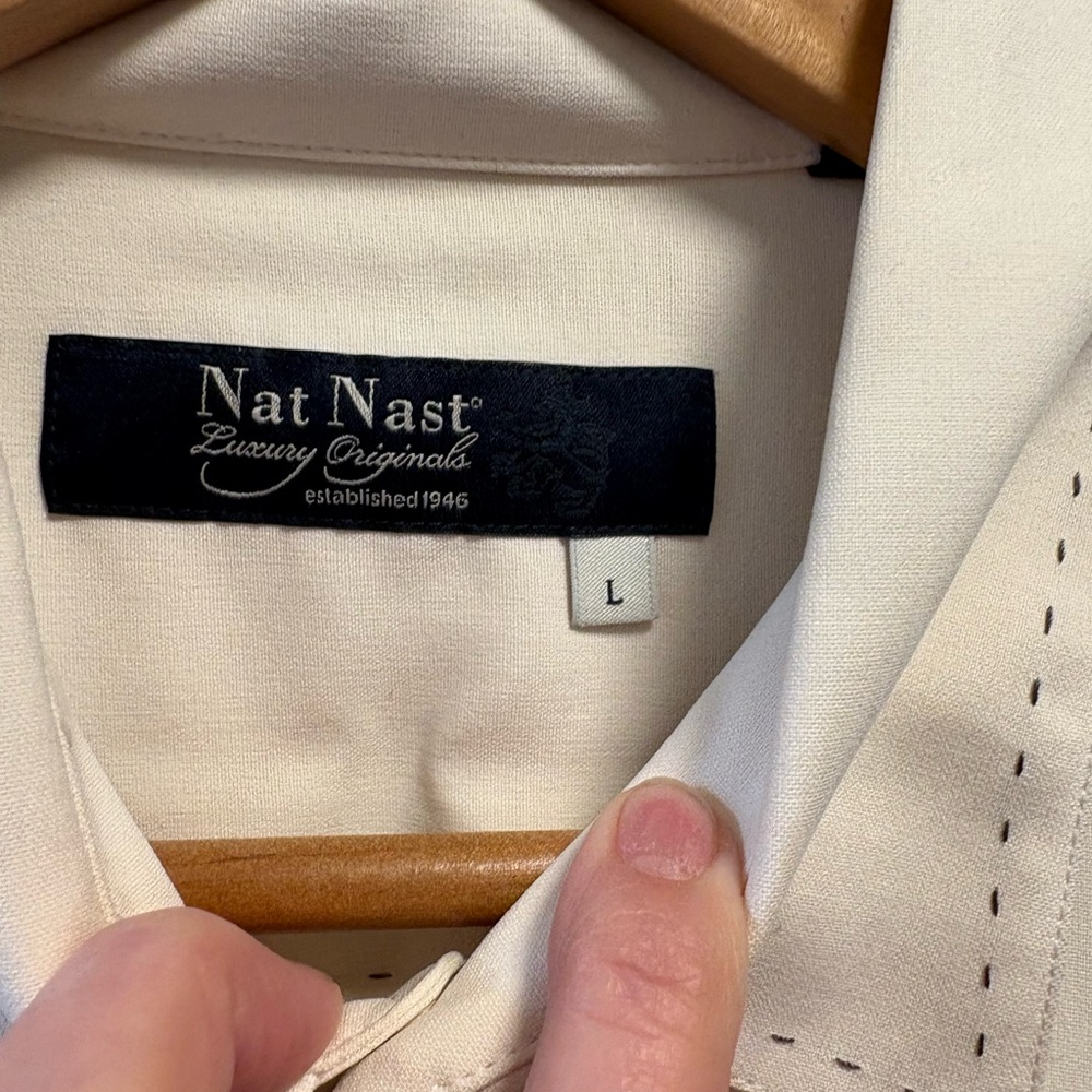 Nat Nast Silk Shirt Like New - Picture 6 of 10